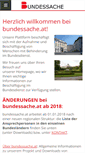 Mobile Screenshot of bundessache.at